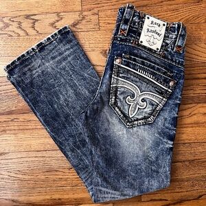 Rock Revival Blue Jeans